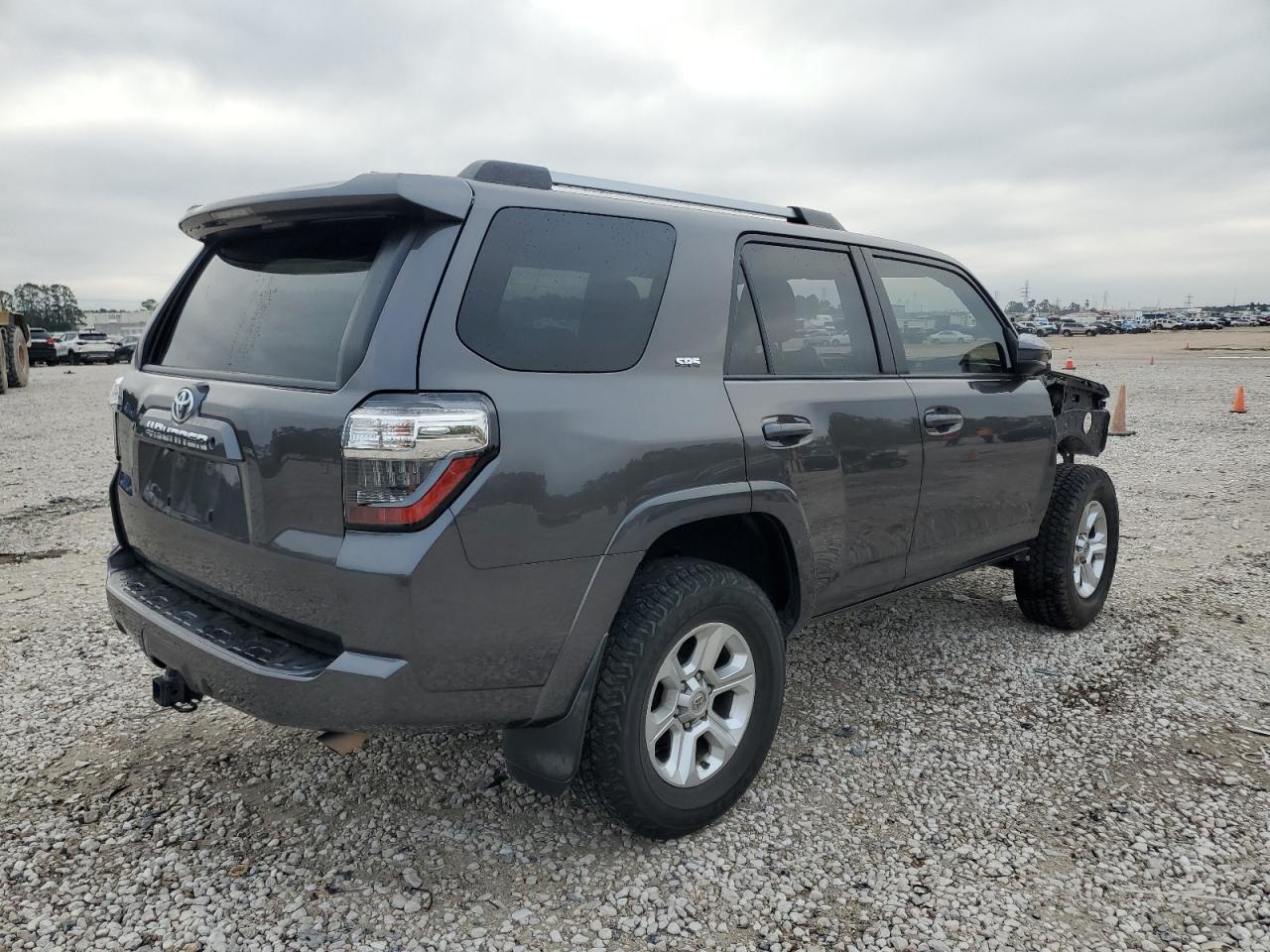 2019 Toyota 4Runner VIN JTEZU5JR1K5194660 Copart auction photo, side / front end damage thumbnail 3