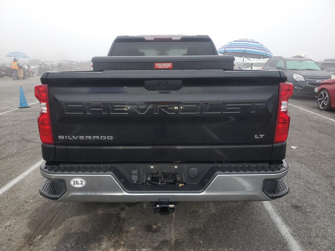 2019 Chevrolet Silverado VIN 1GCRWCEK0KZ277697 Copart auction photo, normal wear damage thumbnail 6