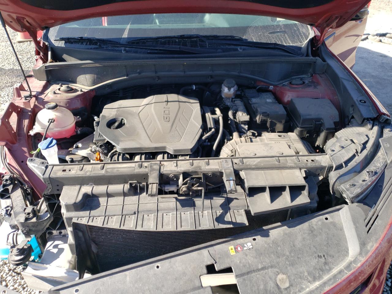 2023 KIA Sorento VIN 5XYRL4LC8PG175225 Copart auction photo, all over damage thumbnail 12