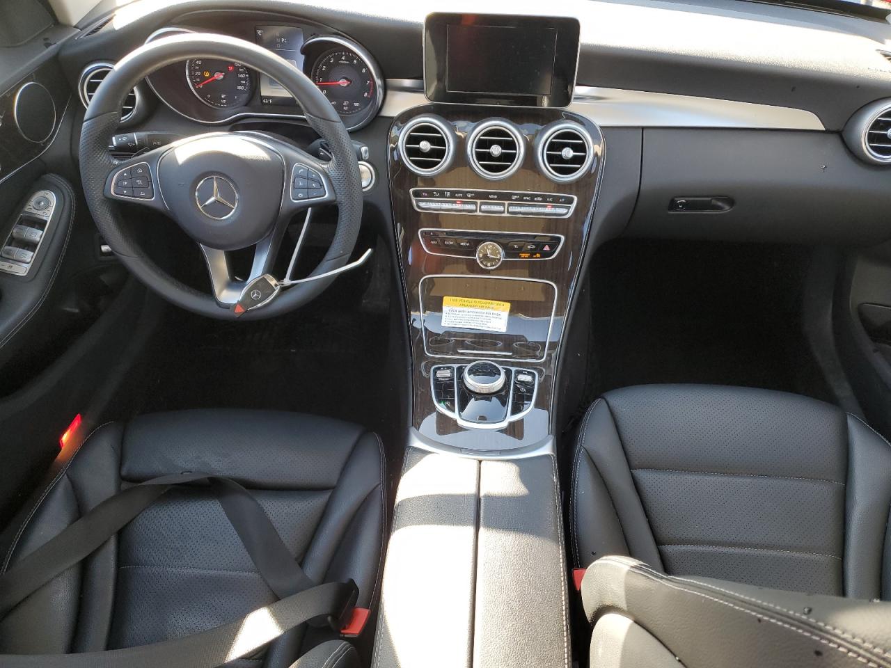 2017 Mercedes-Benz C-klasse VIN 55SWF4KB3HU214197 Copart auction photo, side damage thumbnail 8