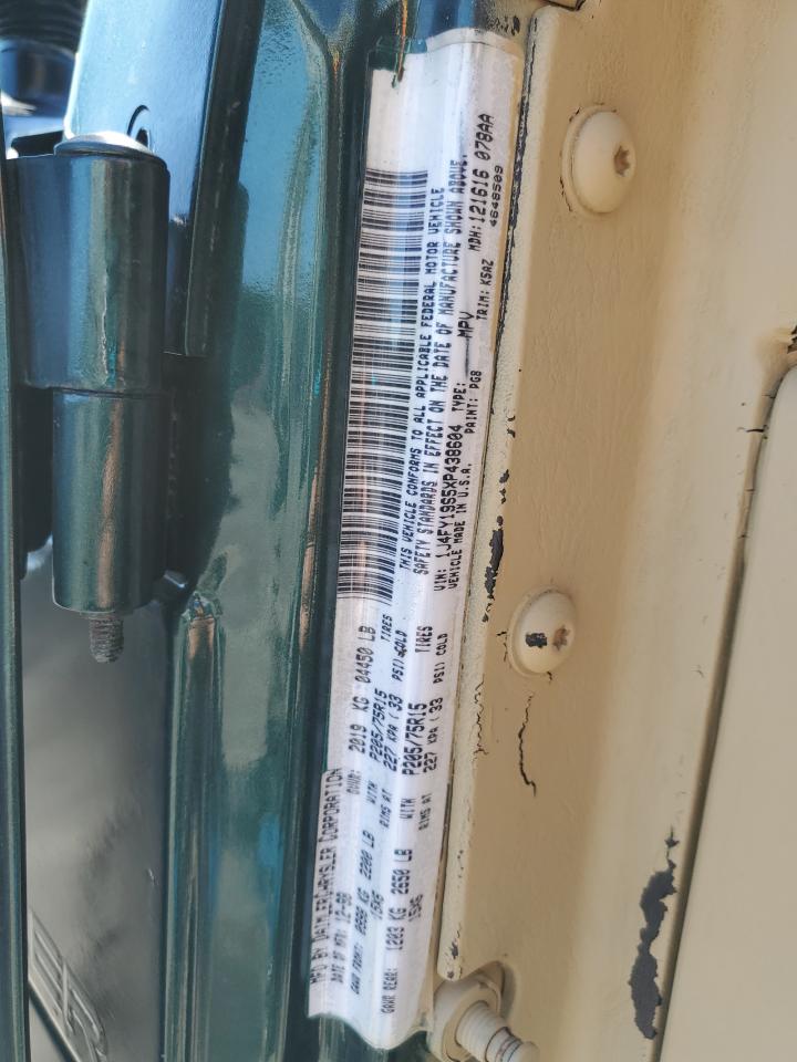 1999 Jeep Wrangler VIN 1J4FY19S5XP438604 Copart auction photo, all over damage thumbnail 12