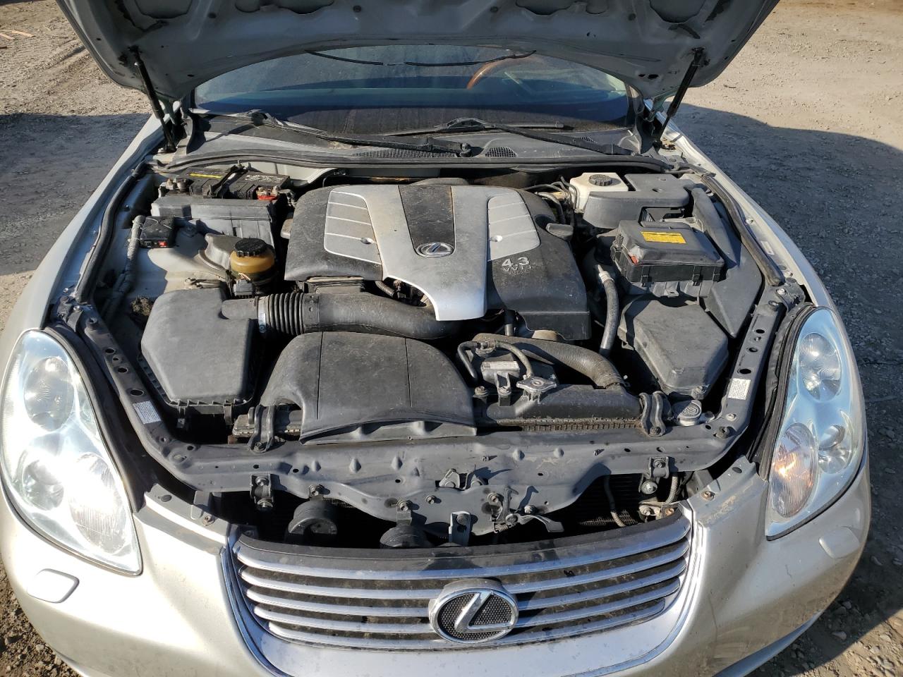 2003 Lexus SC VIN JTHFN48Y130045710 Copart auction photo, mechanical damage thumbnail 11