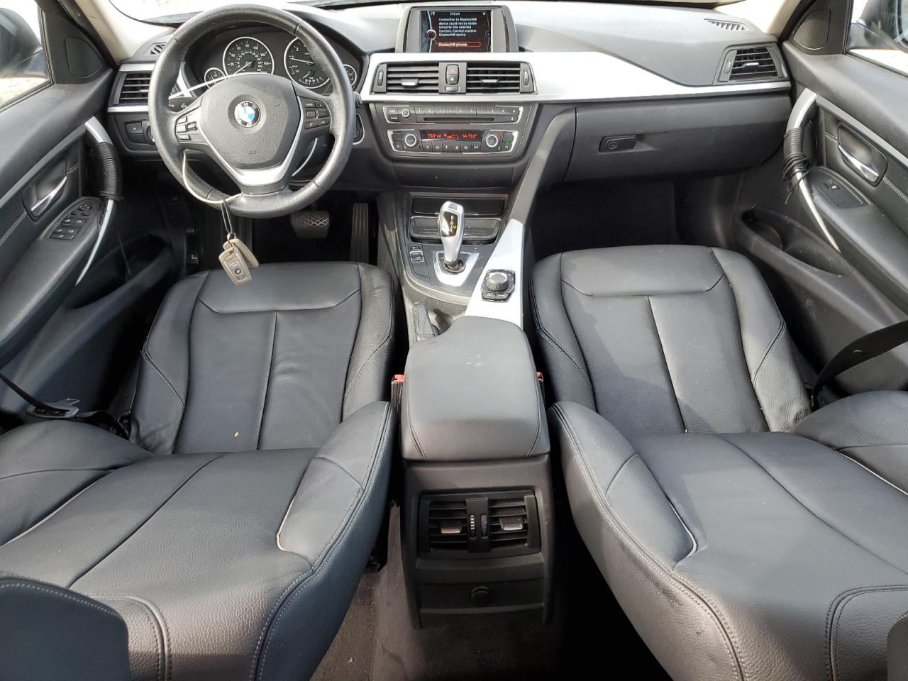 2013 BMW 3er VIN WBA3A5C5XDF354459 Copart auction photo, front end / side damage thumbnail 8