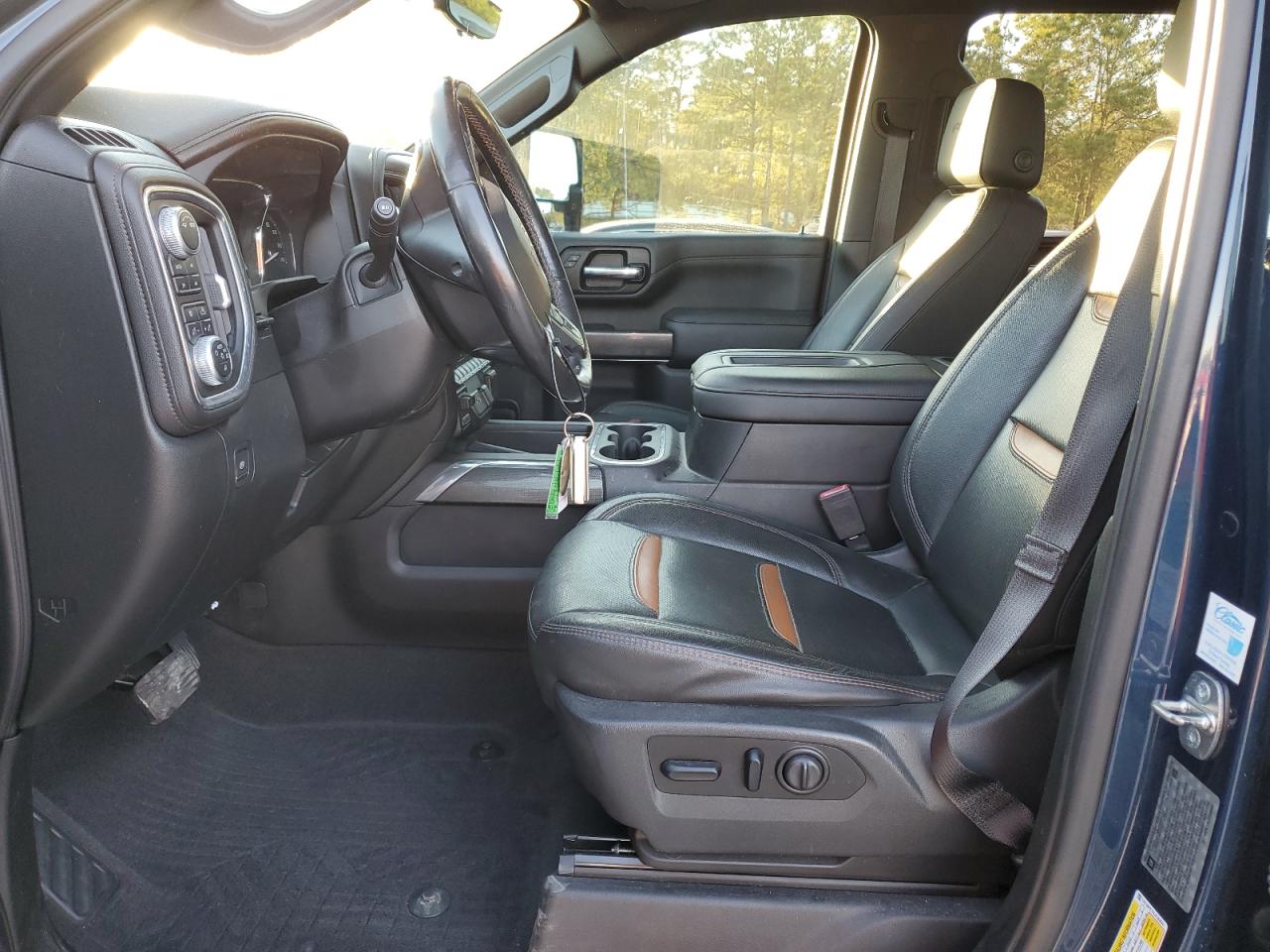 2020 GMC Sierra VIN 1GT49PEY5LF183640 Copart auction photo, front end / side damage thumbnail 7