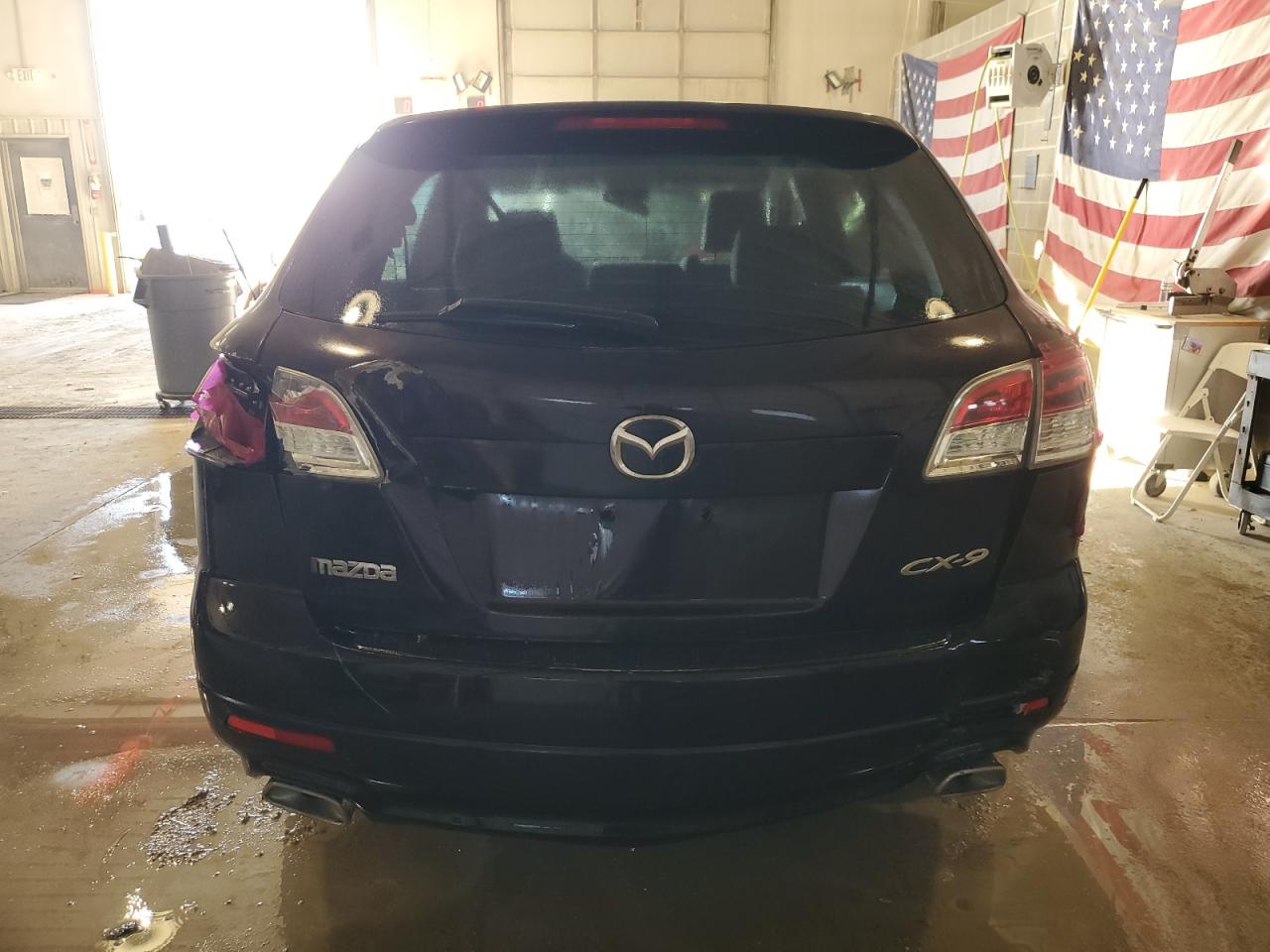 2008 Mazda CX-9 VIN JM3TB38A880129354 Copart auction photo, rear end damage thumbnail 6