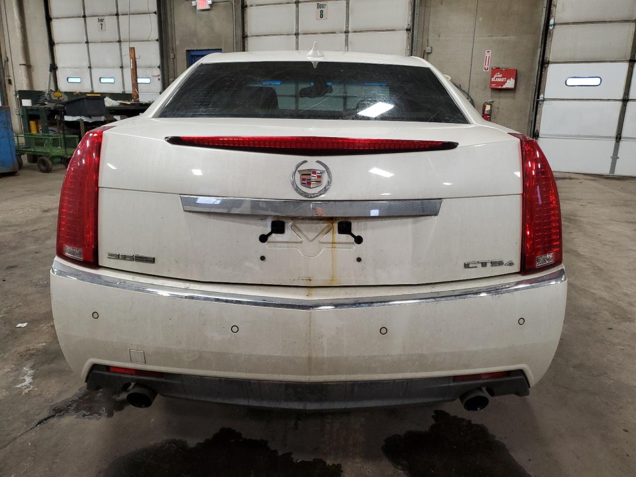 2009 Cadillac CTS VIN 1G6DT57V890136089 Copart auction photo, front end damage thumbnail 6
