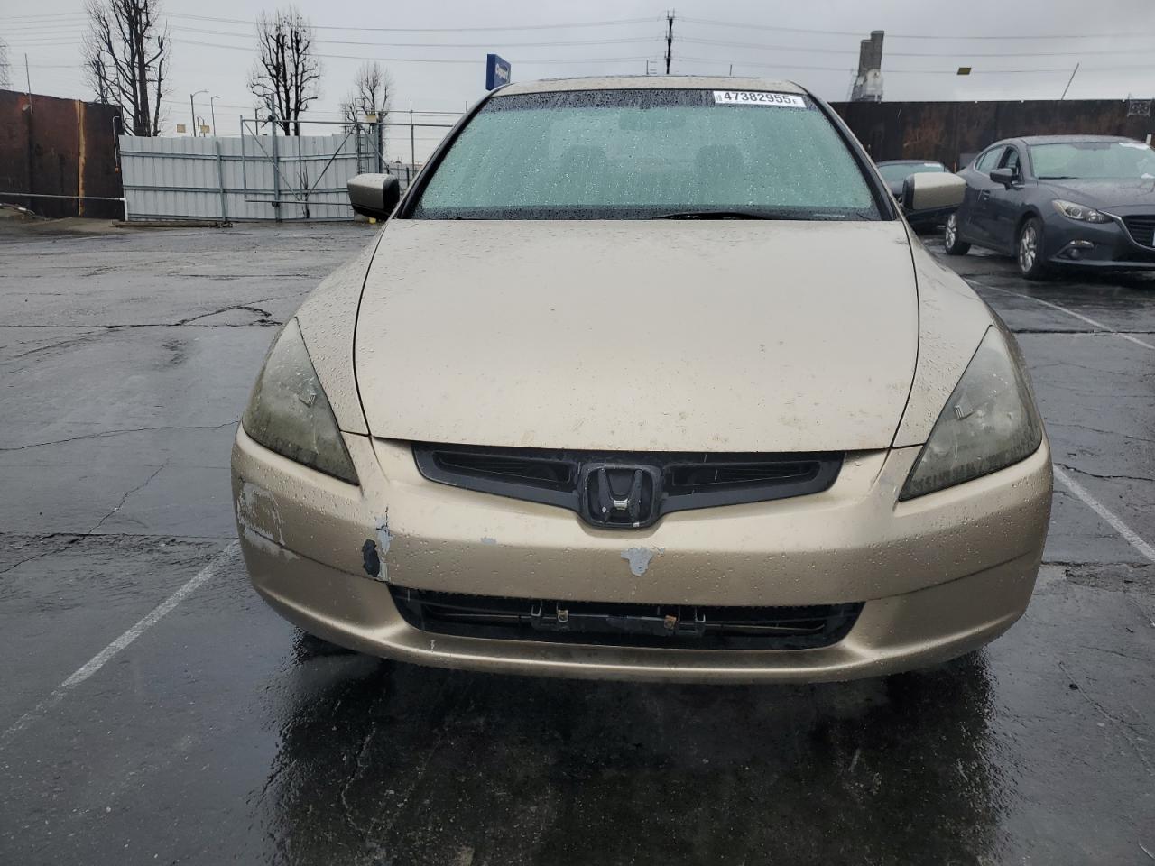 2004 Honda Accord VIN 1HGCM56634A038009 Copart auction photo, rear end damage thumbnail 5
