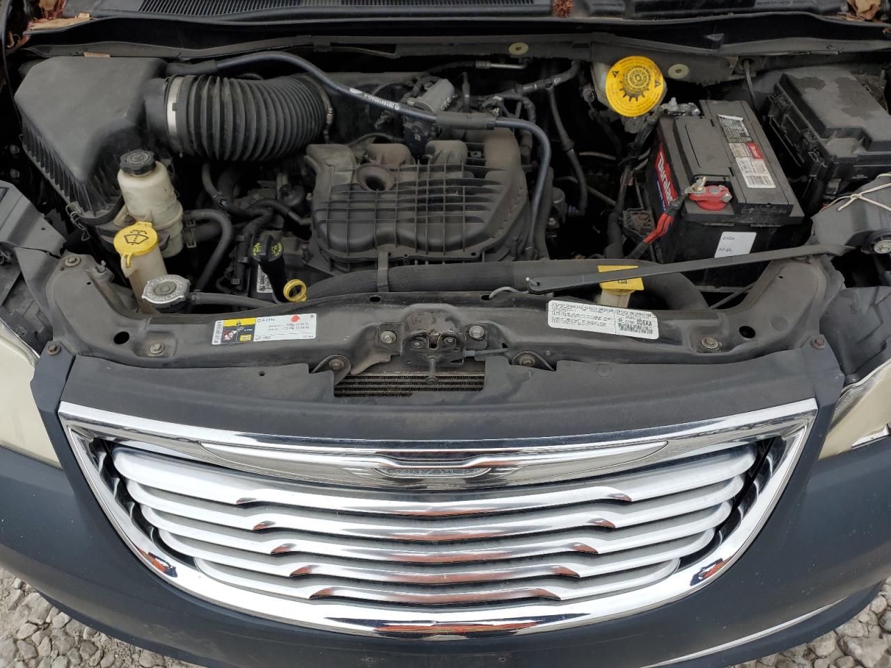 2014 Chrysler Town & Country VIN 2C4RC1BG8ER206985 Copart auction photo, side damage thumbnail 12