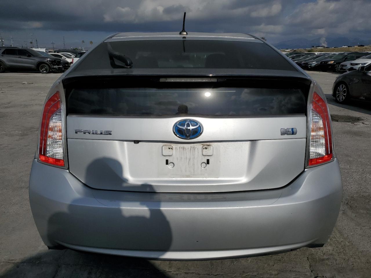 2014 Toyota Prius VIN JTDKN3DU7E1767001 Copart auction photo, side damage thumbnail 6
