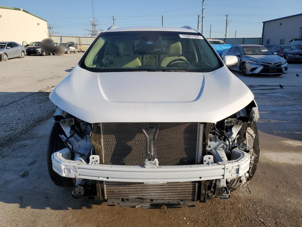 2020 Ford Edge VIN 2FMPK3J91LBA77935 Copart auction photo, front end / hail damage thumbnail 5