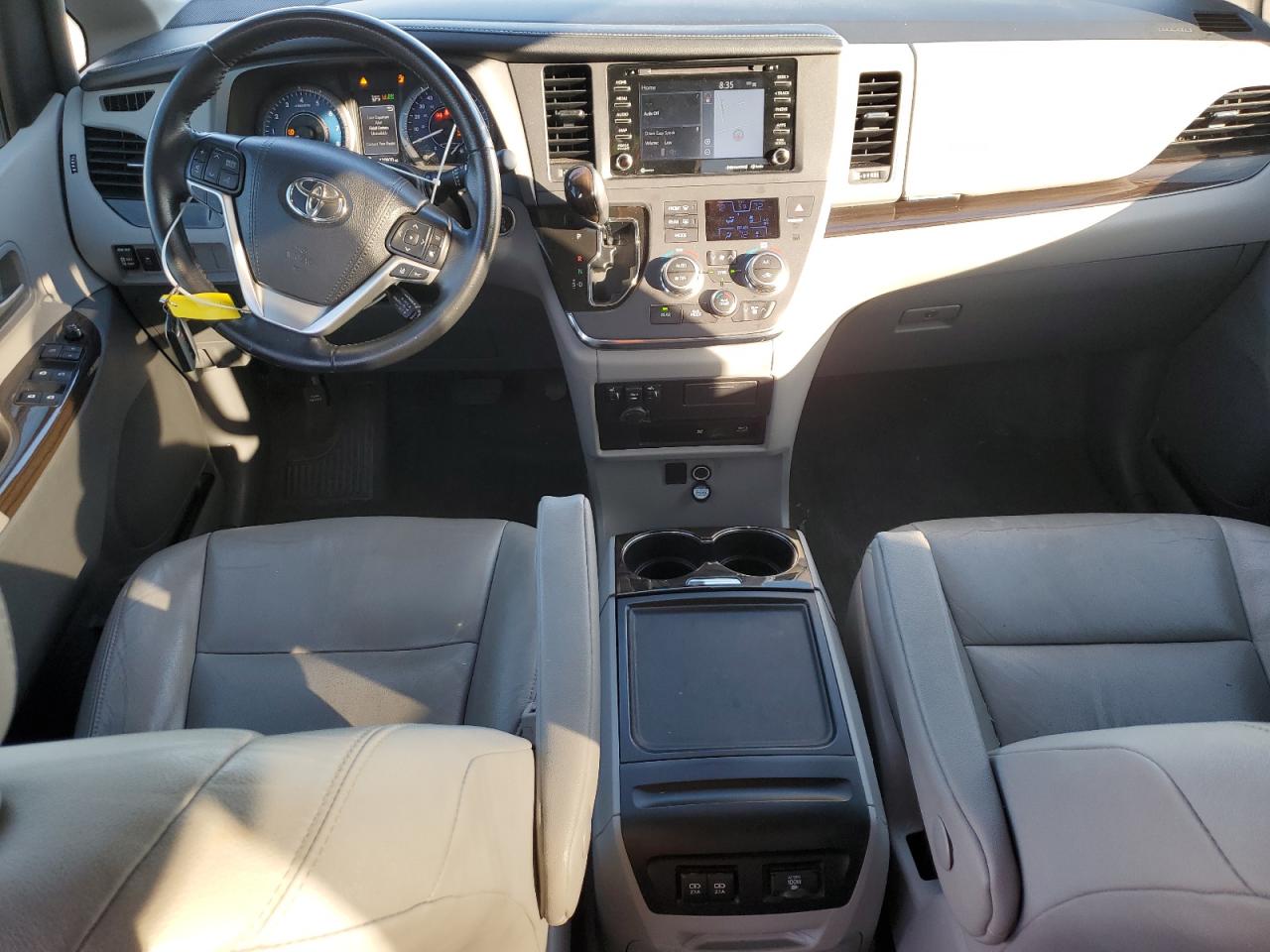2019 Toyota Sienna VIN 5TDYZ3DC8KS966191 Copart auction photo, front end damage thumbnail 8