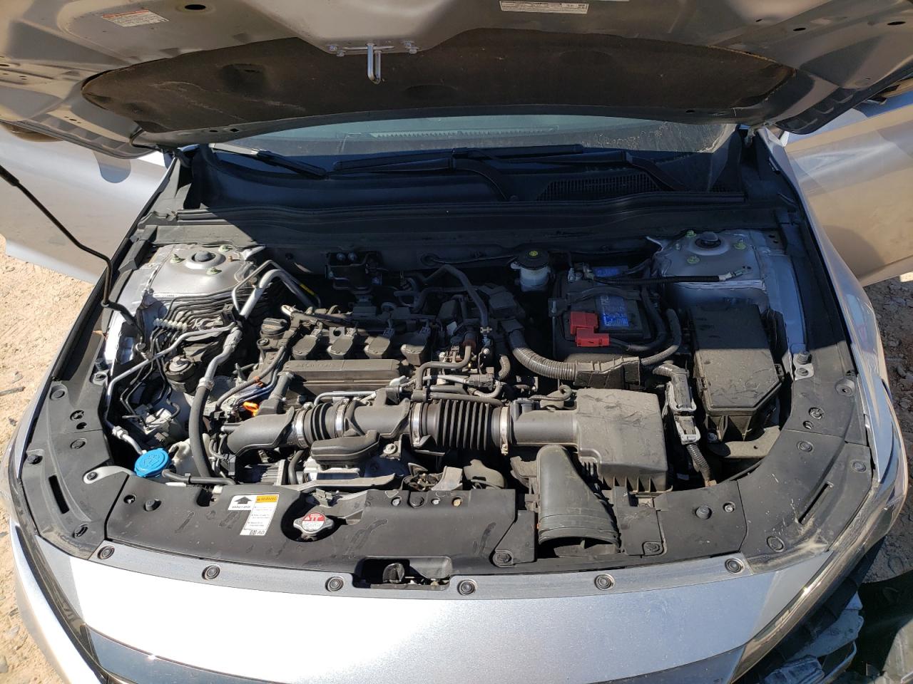 2021 Honda Accord VIN 1HGCV1F30MA073313 Copart auction photo, front end / rear end damage thumbnail 12