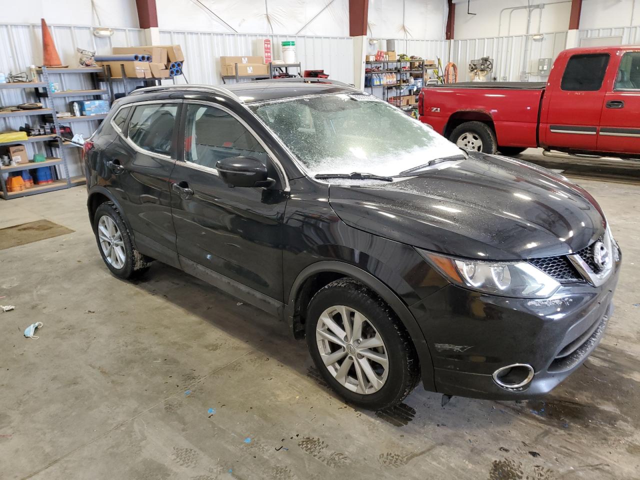 2017 Nissan Rogue VIN JN1BJ1CRXHW107901 Copart auction photo, rear end damage thumbnail 4