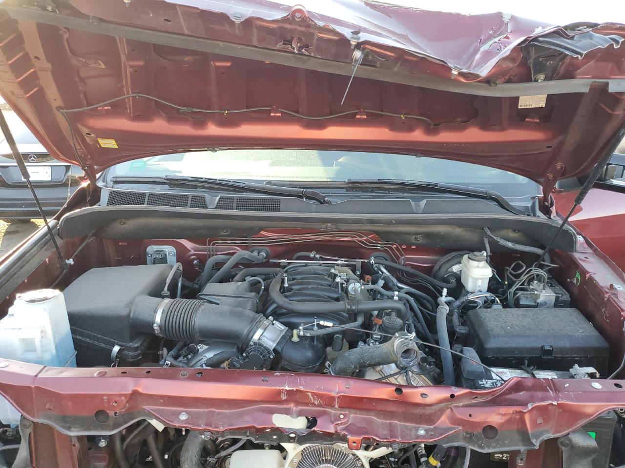 2009 Toyota Tundra VIN 5TFBW54189X087674 Copart auction photo, front end damage thumbnail 11