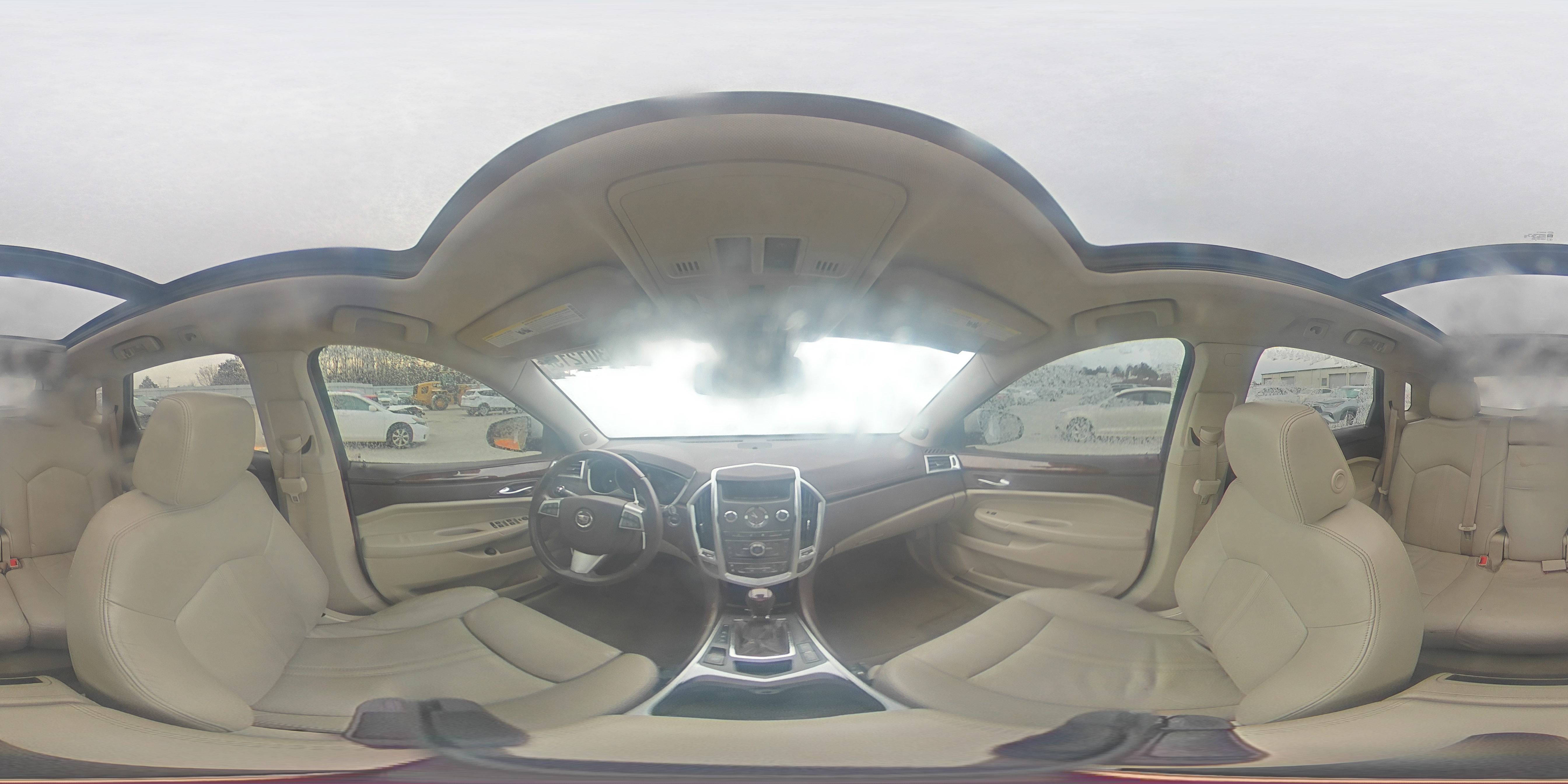 2011 Cadillac SRX VIN 3GYFNDEY3BS535735 Copart auction photo, front end damage thumbnail 13