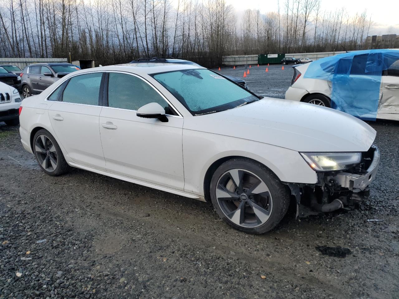 2017 Audi A4 VIN WAUENAF43HN015479 Copart auction photo, front end damage thumbnail 4