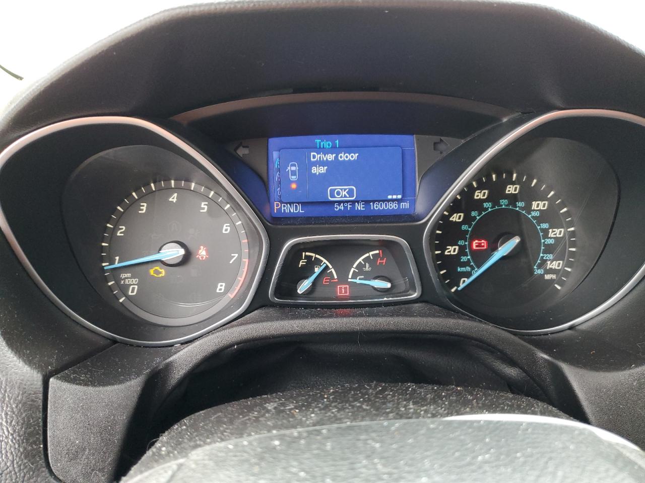 2013 Ford Focus VIN 1FADP3F21DL132394 Copart auction photo, front end damage thumbnail 9