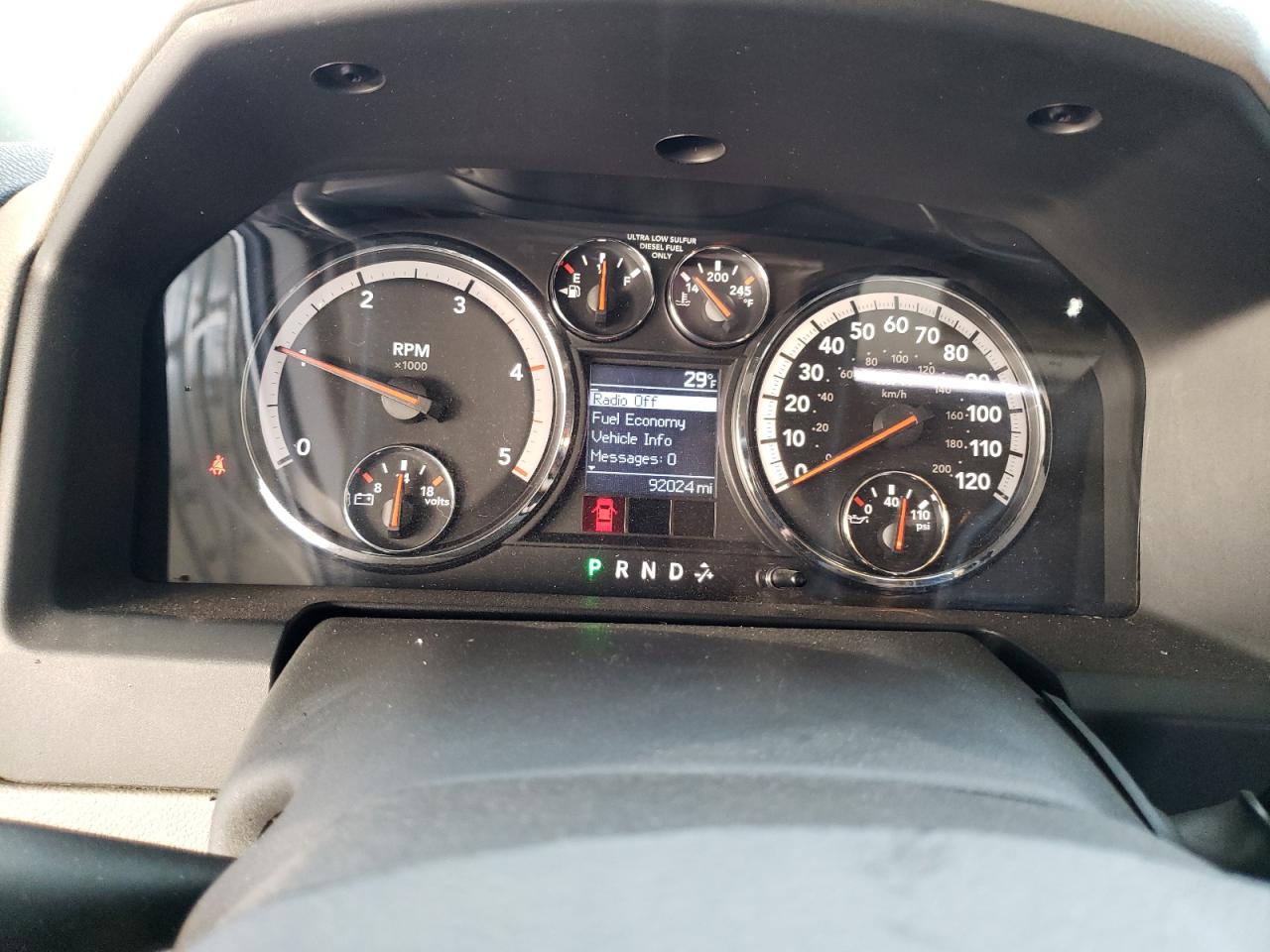 2010 Dodge RAM VIN 3D7UT2CLXAG127075 Copart auction photo, all over damage thumbnail 9