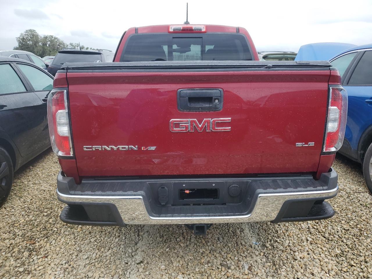 2019 GMC Canyon VIN 1GTG6CEN7K1350371 Copart auction photo, water/flood damage thumbnail 6