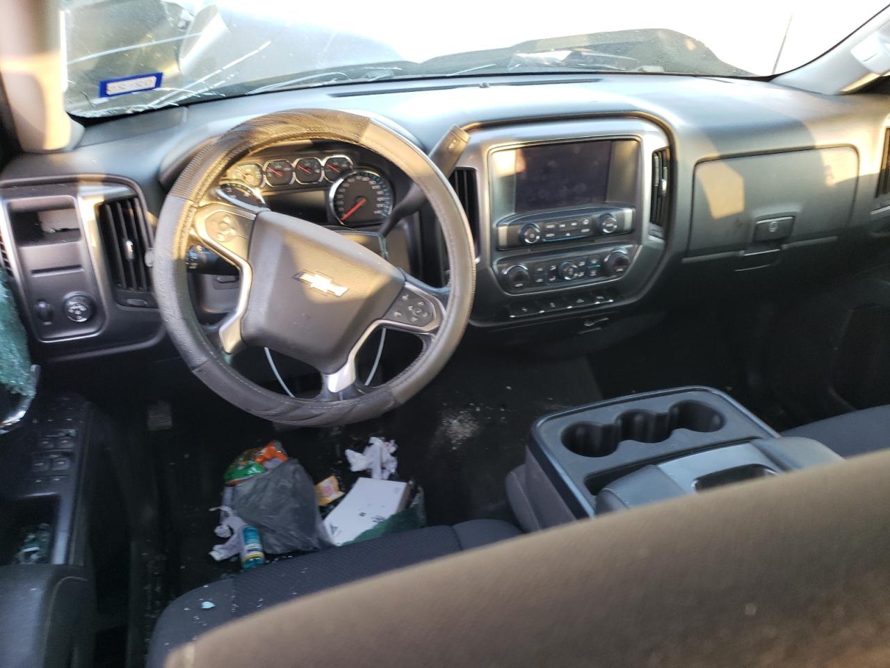 2015 Chevrolet Silverado VIN 3GCPCREC2FG498574 Copart auction photo, front end / side damage thumbnail 8