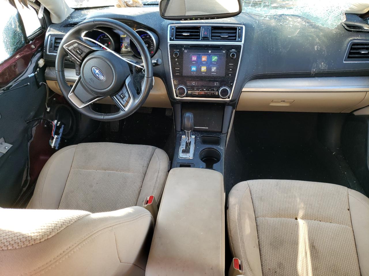 2018 Subaru Outback VIN 4S4BSADC4J3395955 Copart auction photo, rollover / undercarriage damage thumbnail 8