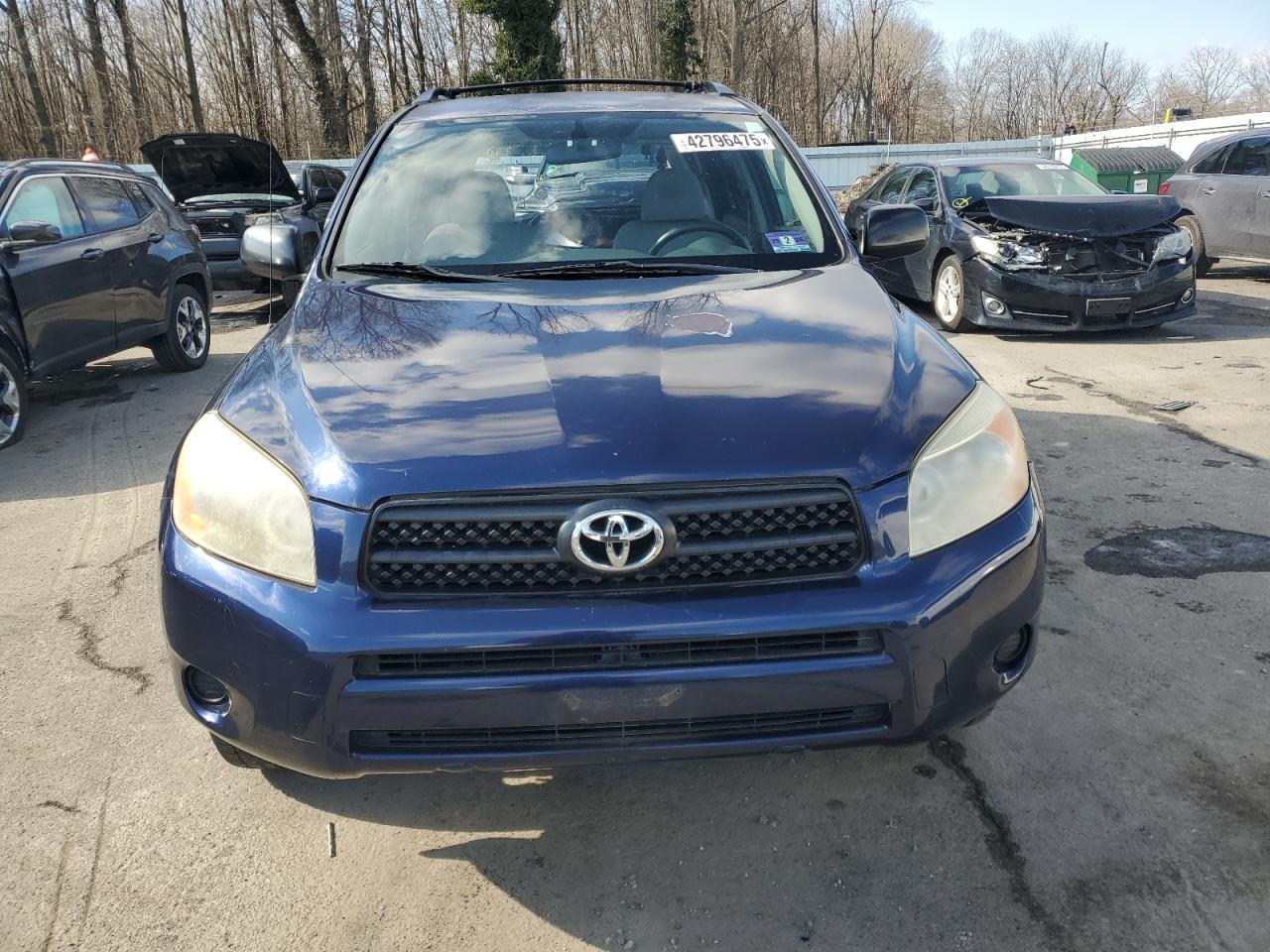 2007 Toyota RAV 4 VIN JTMBD33V875070333 Copart auction photo, rear end damage thumbnail 5