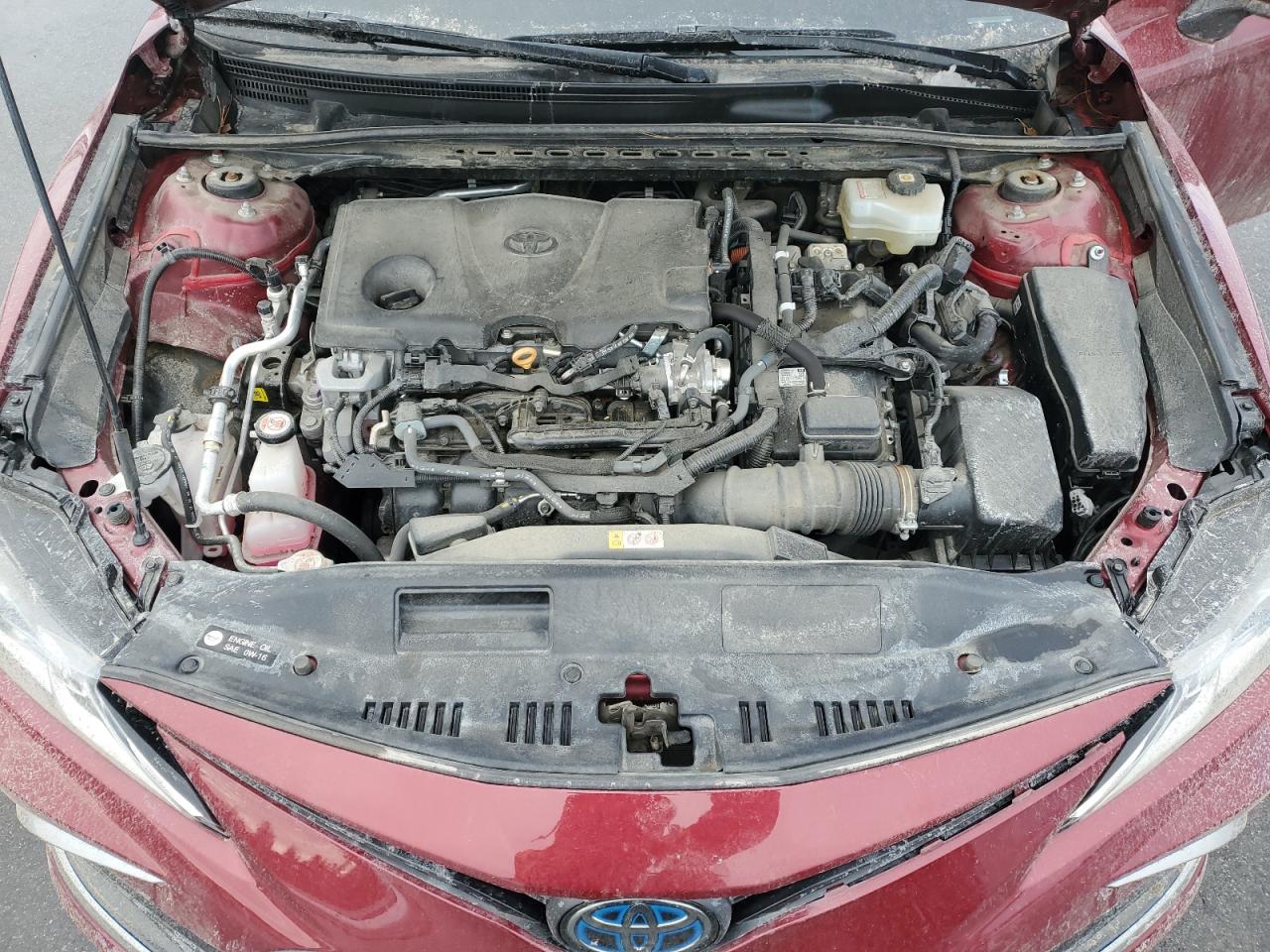 2022 Toyota Camry VIN 4T1C31AK2NU597657 Copart auction photo, rear end / front end damage thumbnail 12