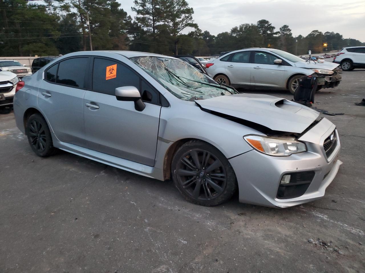2016 Subaru WRX VIN JF1VA1B65G9806941 Copart auction photo, side damage thumbnail 4