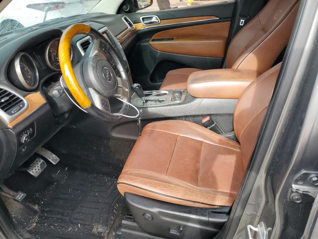 2013 Jeep Grand Cherokee VIN 1C4RJFCT2DC595628 Copart auction photo, water/flood damage thumbnail 7