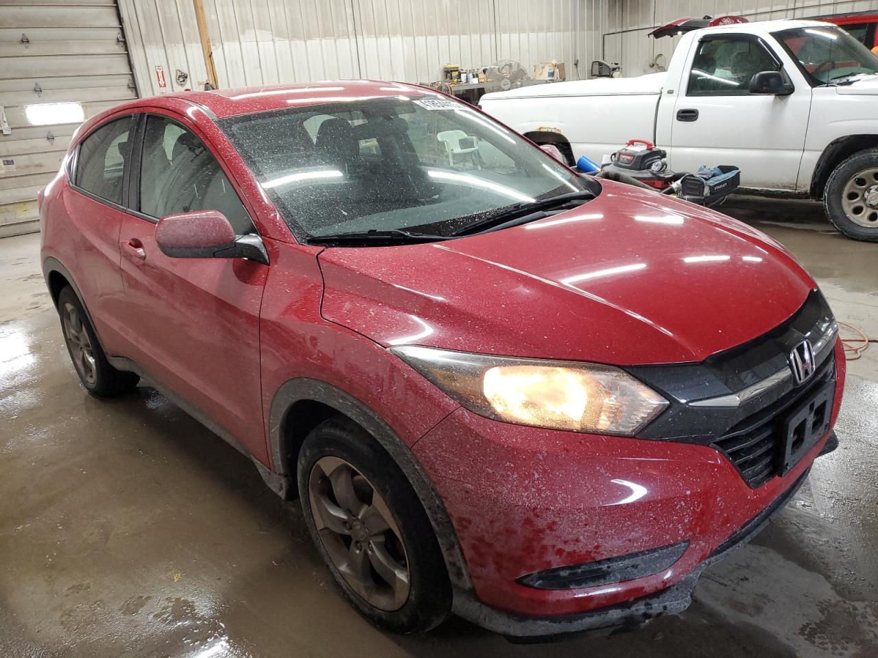 2017 Honda HR-V VIN 3CZRU6H38HM715317 Copart auction photo, side damage thumbnail 4
