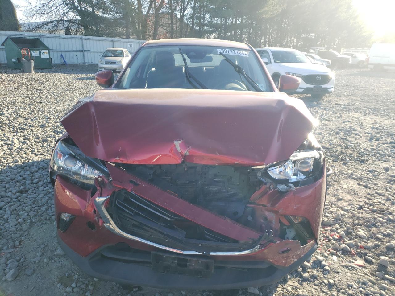 2019 Mazda CX-3 VIN JM1DKFC75K0449653 Copart auction photo, front end damage thumbnail 5
