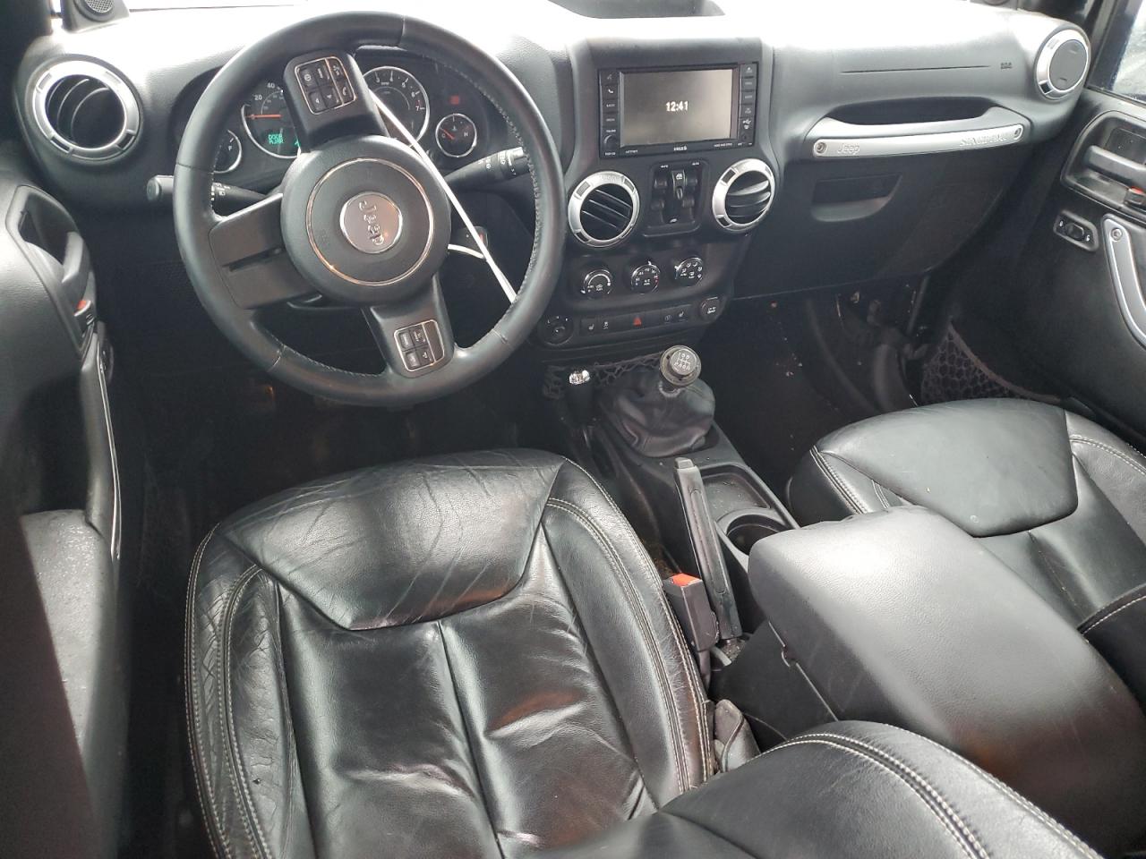 2013 Jeep Wrangler VIN 1C4BJWEG8DL536472 Copart auction photo, front end damage thumbnail 8
