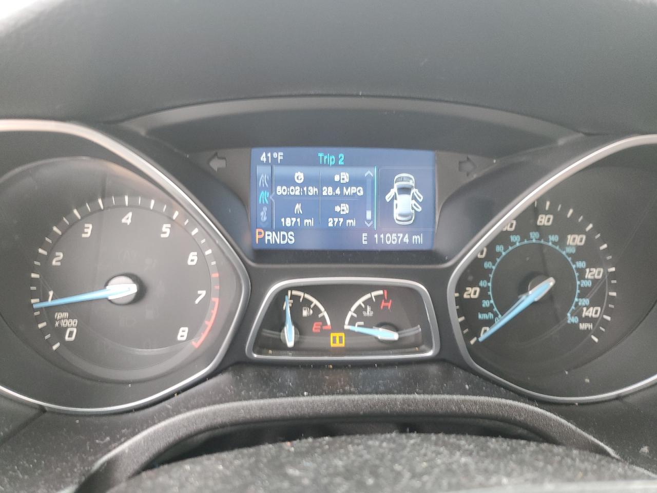 2014 Ford Focus VIN 1FADP3K2XEL248345 Copart auction photo, rear end / front end damage thumbnail 9