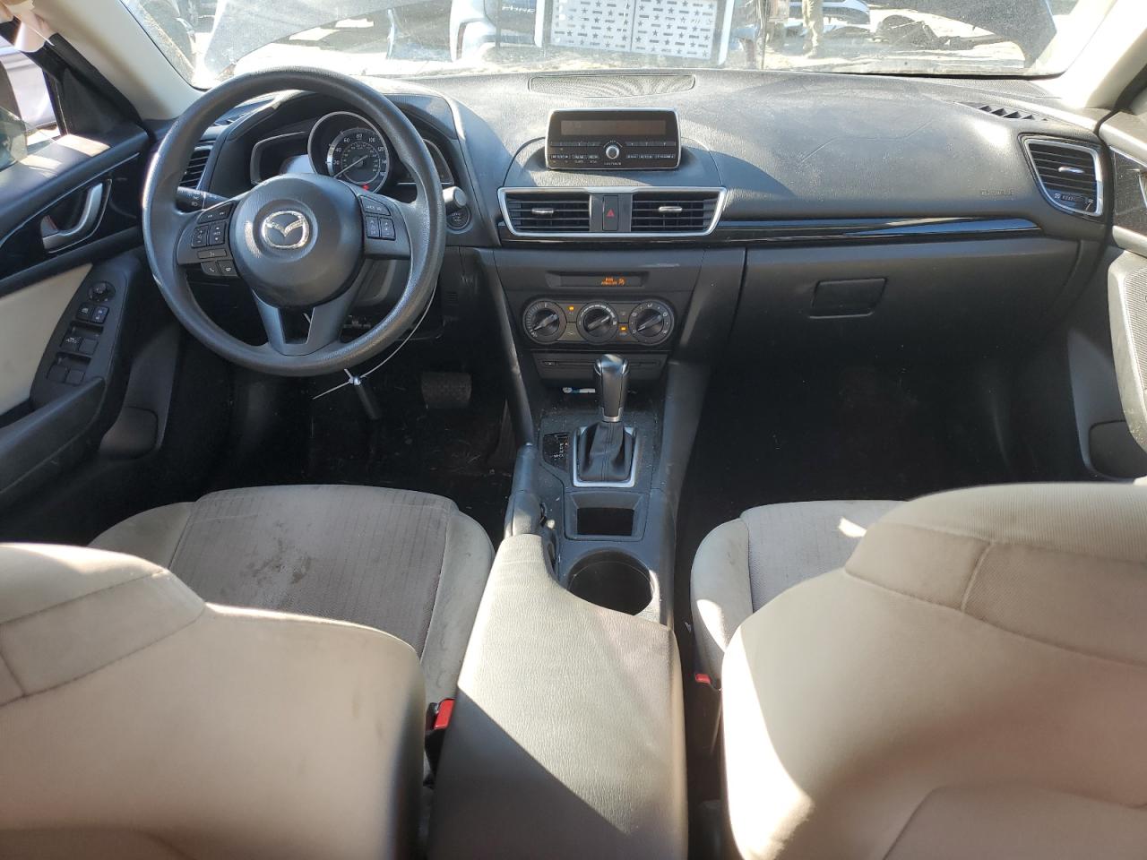 2014 Mazda 3 VIN JM1BM1U71E1187616 Copart auction photo, side damage thumbnail 8