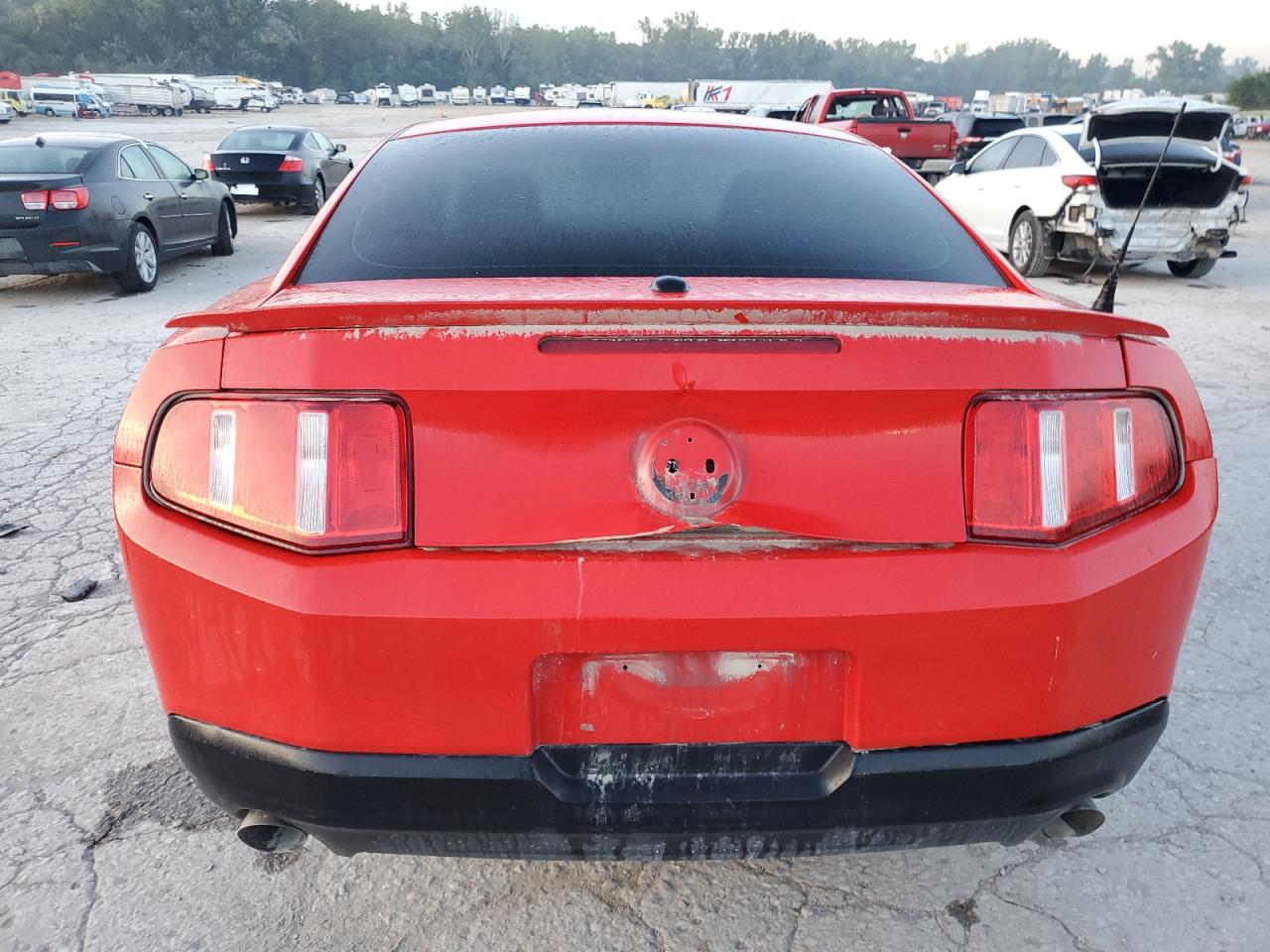 2012 Ford Mustang VIN 1ZVBP8AM2C5243401 Copart auction photo, front end / rear end damage thumbnail 6