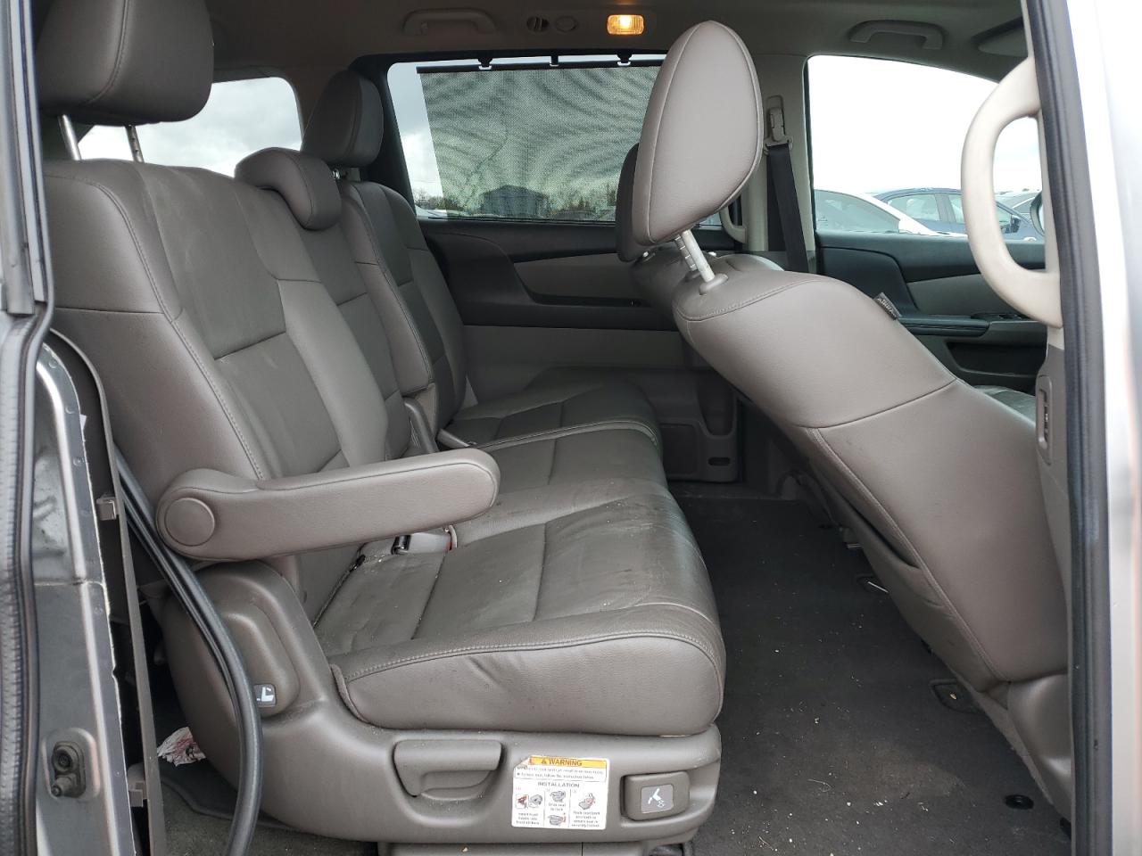 2015 Honda Odyssey VIN 5FNRL5H60FB094850 Copart auction photo, side damage thumbnail 11