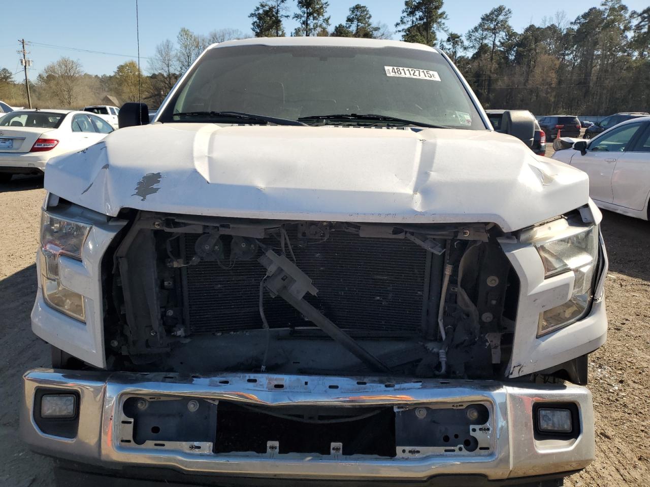 2017 Ford F-150 VIN 1FTEX1CF8HKC27458 Copart auction photo, front end damage thumbnail 5