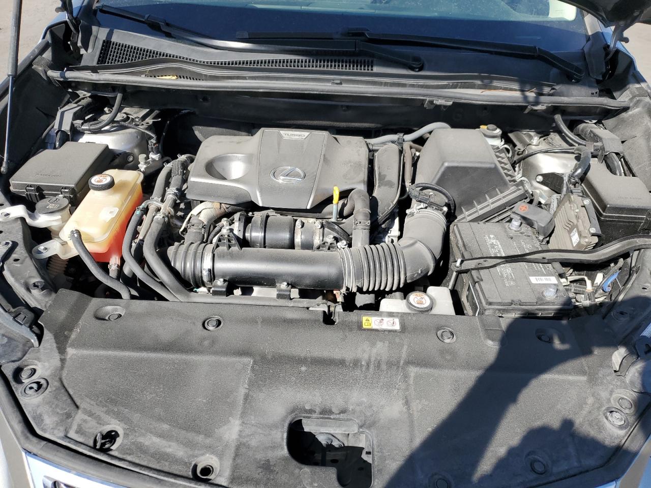 2019 Lexus NX VIN JTJYARBZ5K2144793 Copart auction photo, front end / side damage thumbnail 12