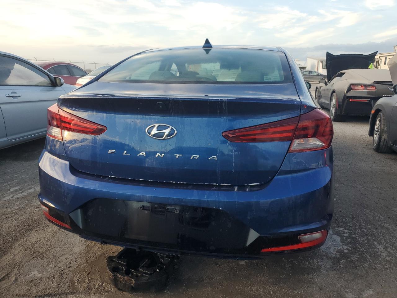 2019 Hyundai Elantra VIN 5NPD84LF9KH434036 Copart auction photo, water/flood damage thumbnail 6