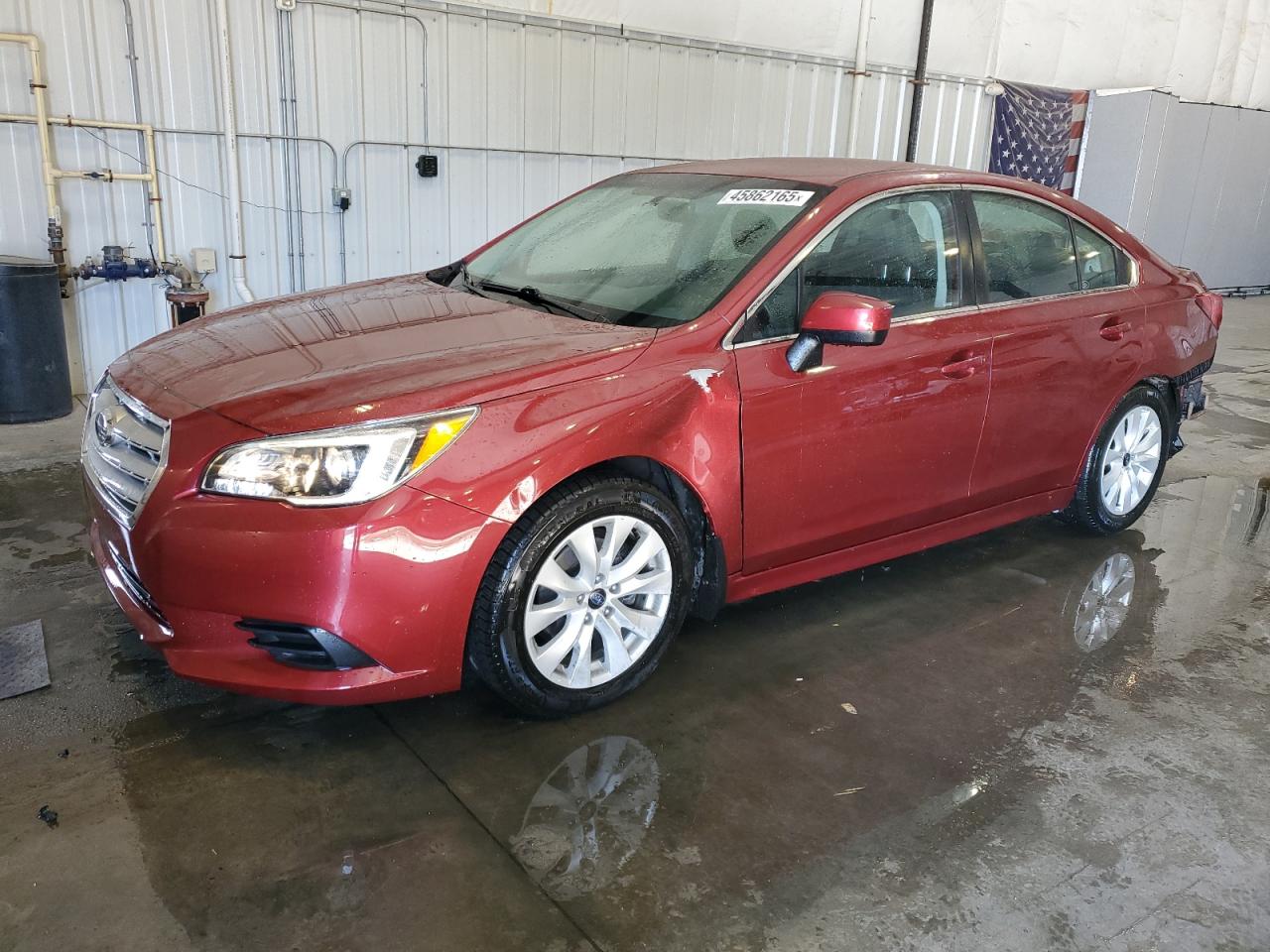 2017 Subaru Legacy VIN 4S3BNAC66H3037824