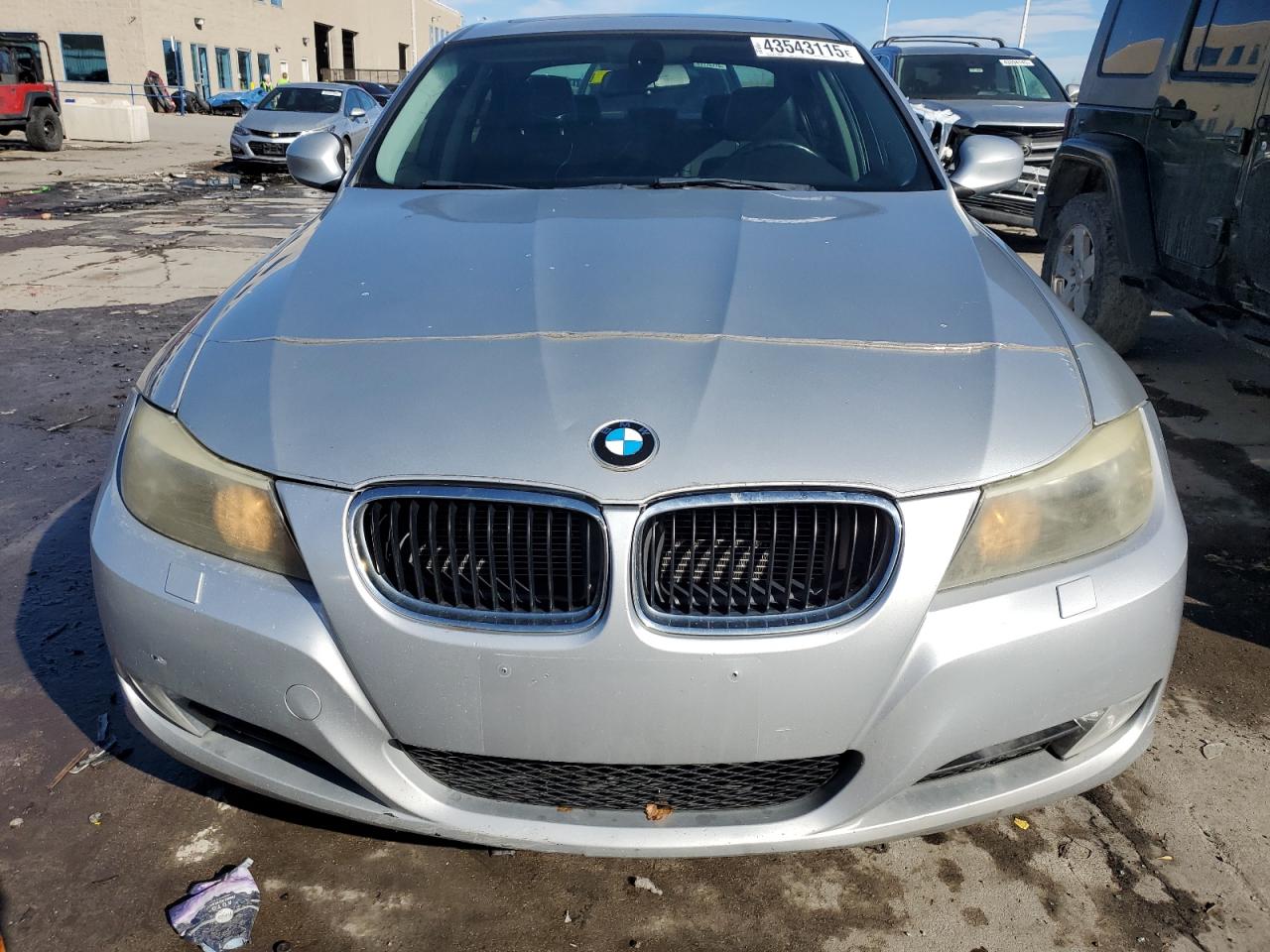 2011 BMW 3er VIN WBAPK5C57BA811043 Copart auction photo, side / rear end damage thumbnail 5