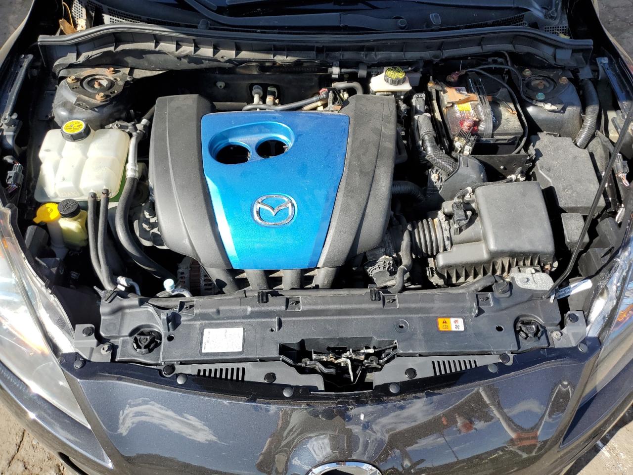 2012 Mazda 3 VIN JM1BL1L75C1609209 Copart auction photo, rear end damage thumbnail 11