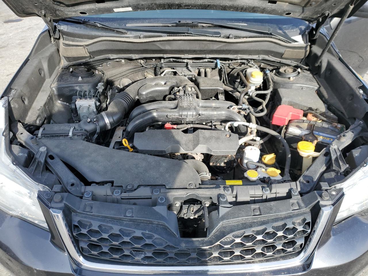 2014 Subaru Forester VIN JF2SJAHC0EH550979 Copart auction photo, front end / side damage thumbnail 11