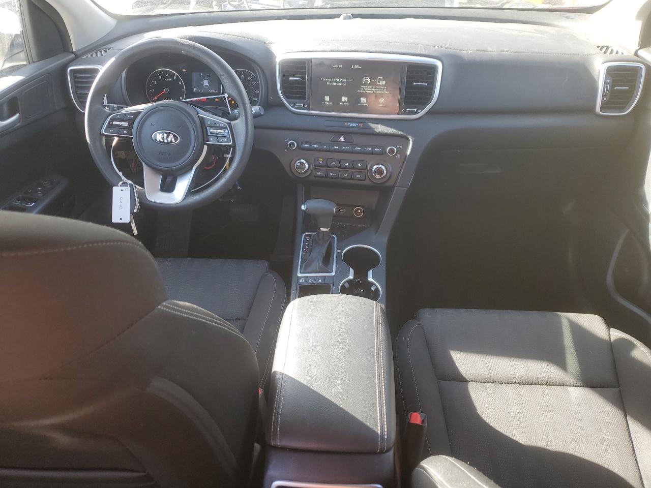 2021 KIA Sportage VIN KNDPMCAC7M7902025 Copart auction photo, front end damage thumbnail 8