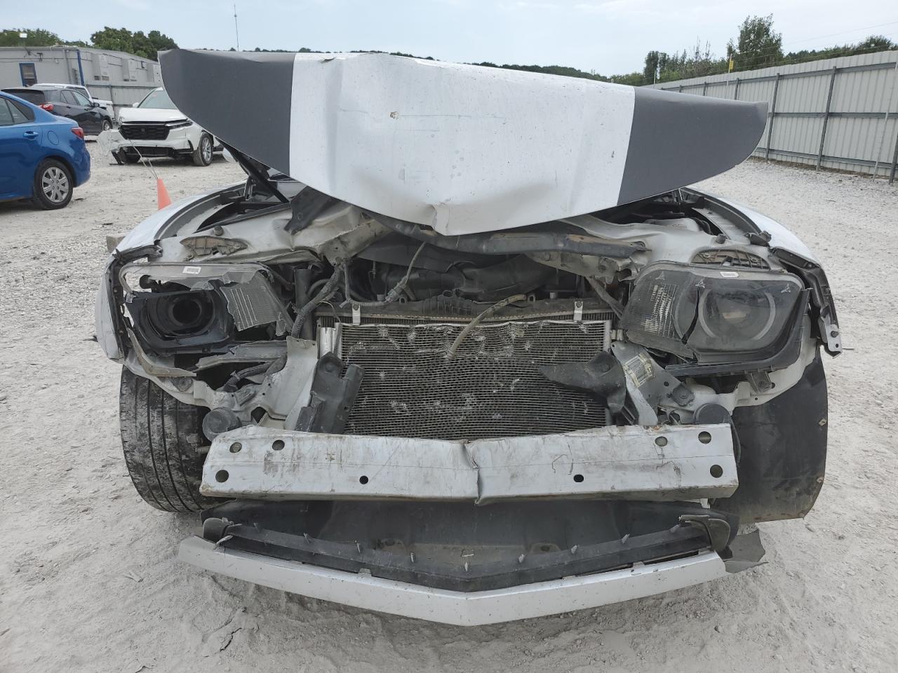 2013 Chevrolet Camaro VIN 2G1FB1E34D9245899 Copart auction photo, front end / mechanical damage thumbnail 5