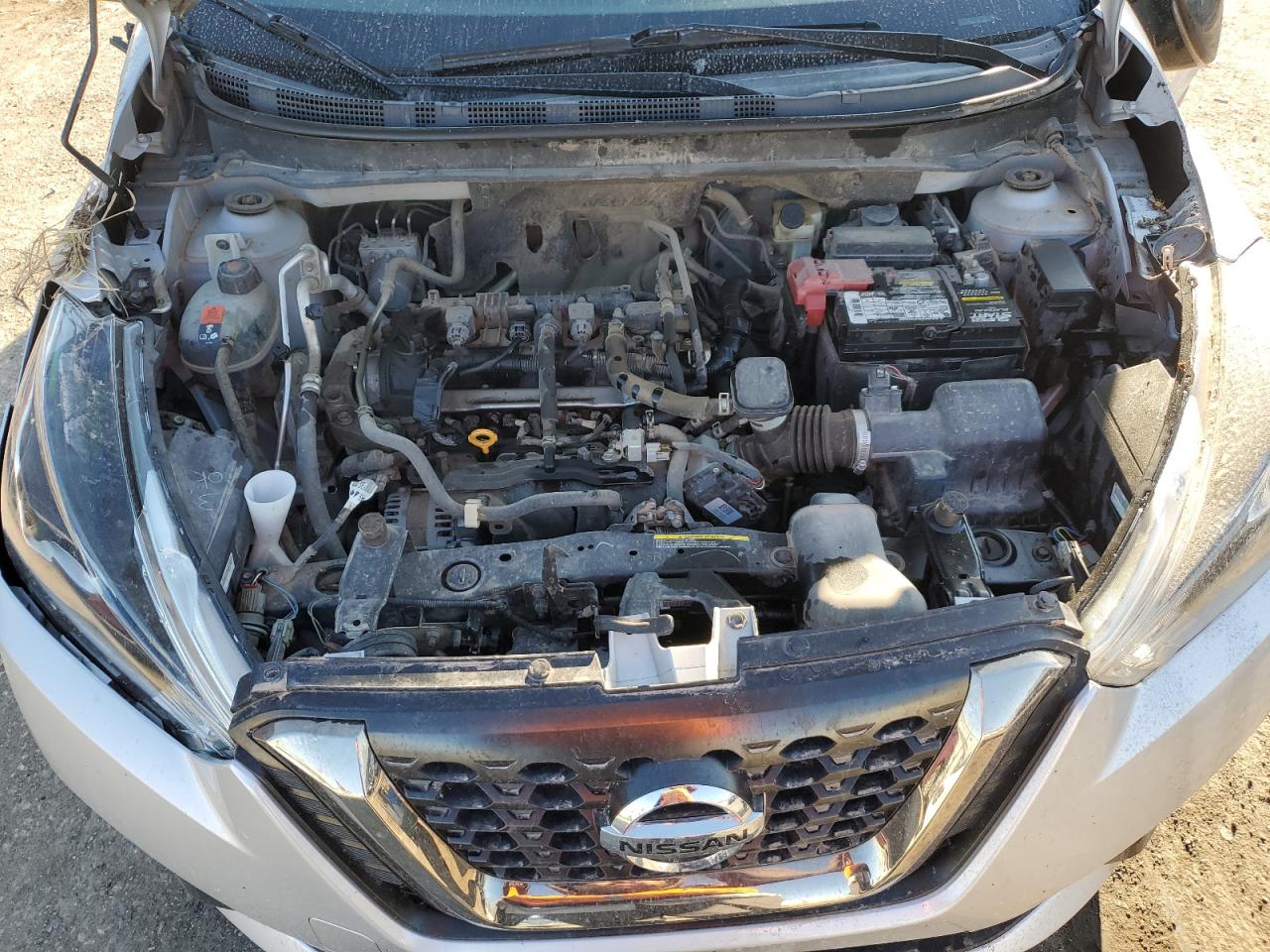 2019 Nissan Kicks VIN 3N1CP5CU0KL556824 Copart auction photo, rollover damage thumbnail 14
