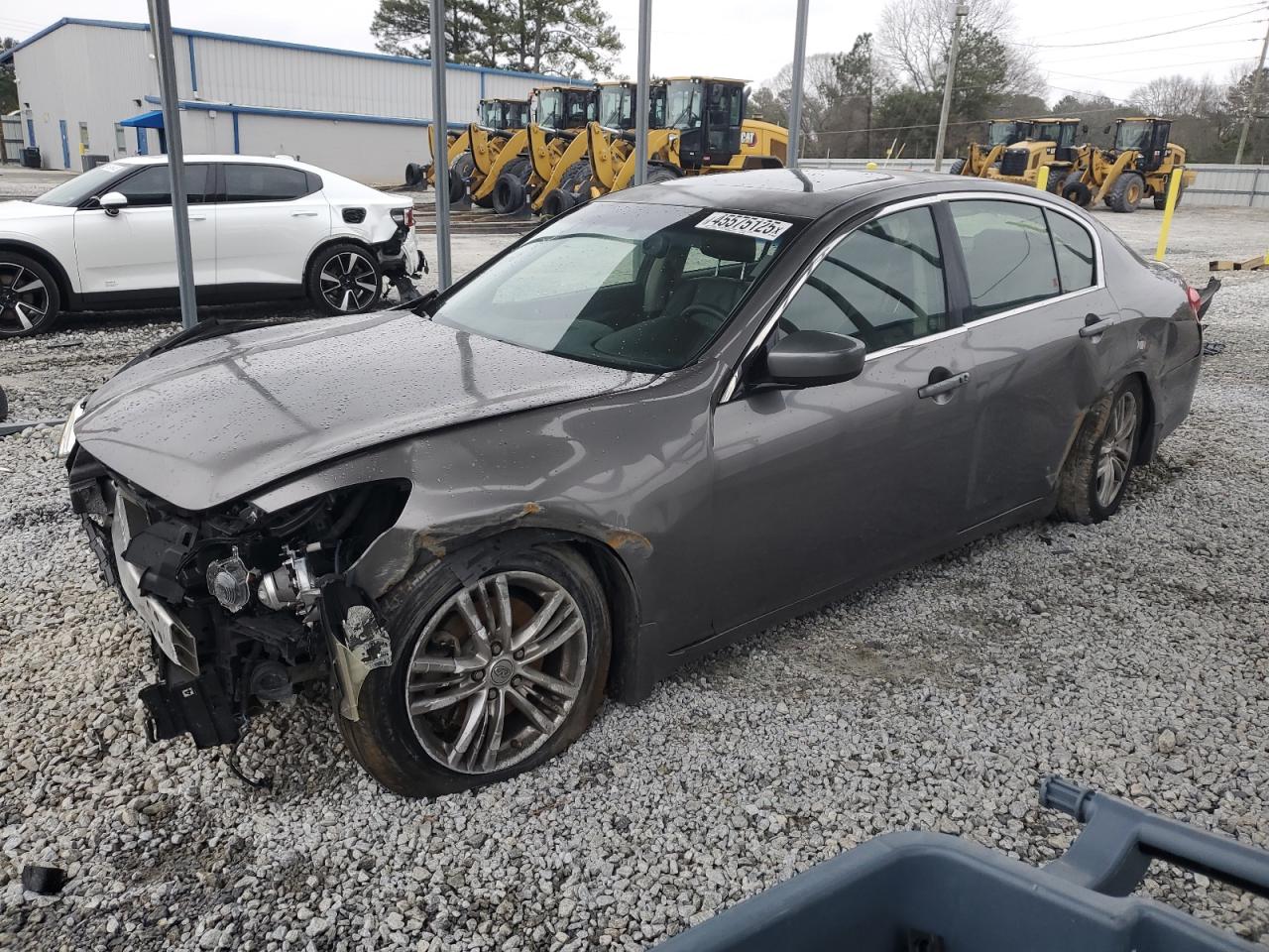2013 Infiniti G VIN JN1CV6AP3DM724442