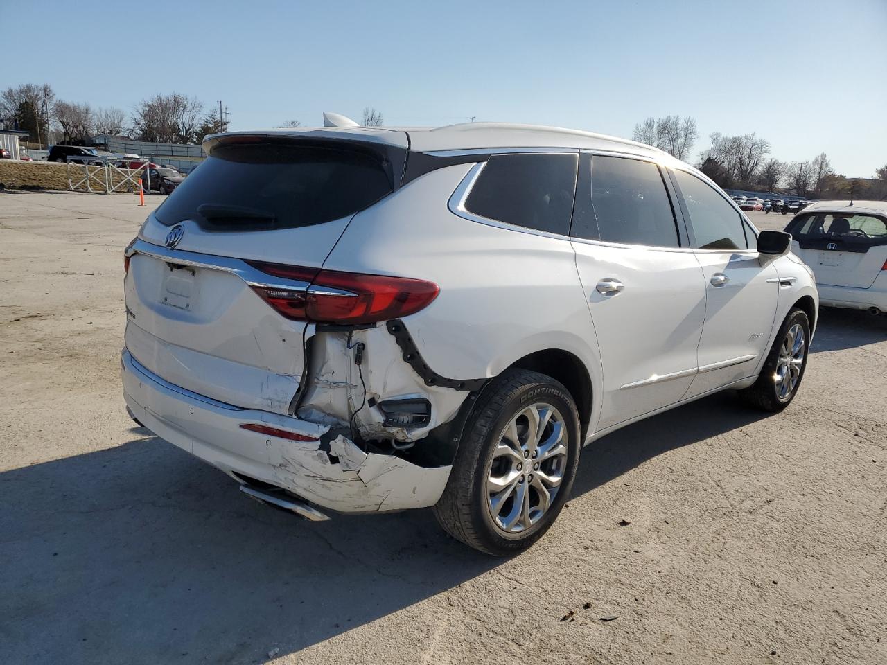 2021 Buick Enclave VIN 5GAEVCKW8MJ173390 Copart auction photo, rear end damage thumbnail 3