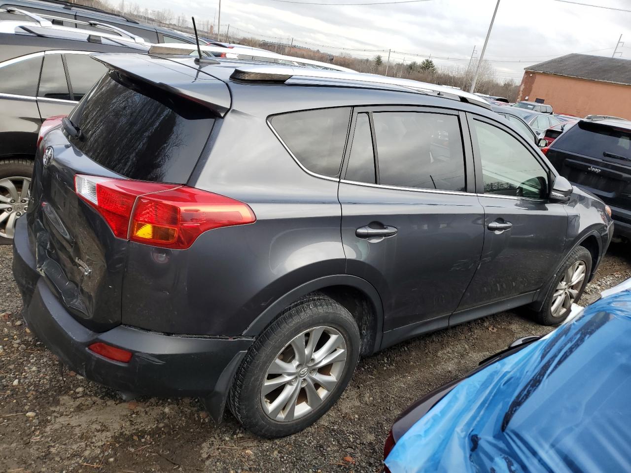 2015 Toyota RAV 4 VIN JTMDFREVXFD150613 Copart auction photo, rear end damage thumbnail 3