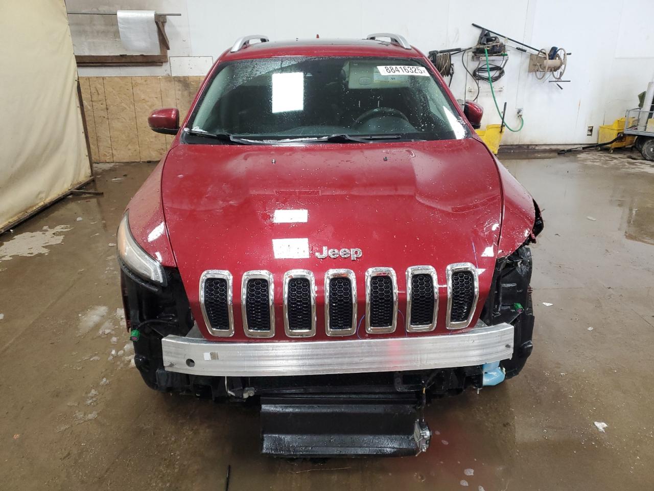 2017 Jeep Cherokee VIN 1C4PJMJSXHW524753 Copart auction photo, all over damage thumbnail 5